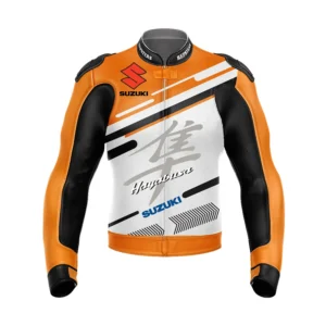 Repsters-Hayabusa-Motorcycle-Racing-Leather-Jacket – Premium-Protection-&-Style-F