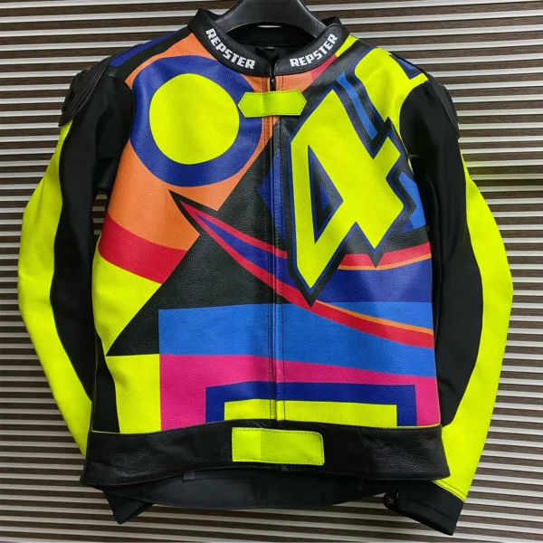 Valentino-Rossi-Motorcycle-Racing-Leather-Jacket – MotoGP-Inspired-Biker-Gear-3
