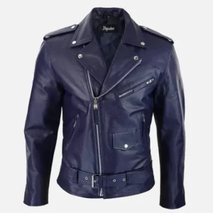 mens-blue-runway-biker-leather-jacket