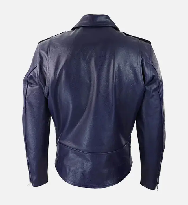 runway-blue-leather-biker-jacket-for-men